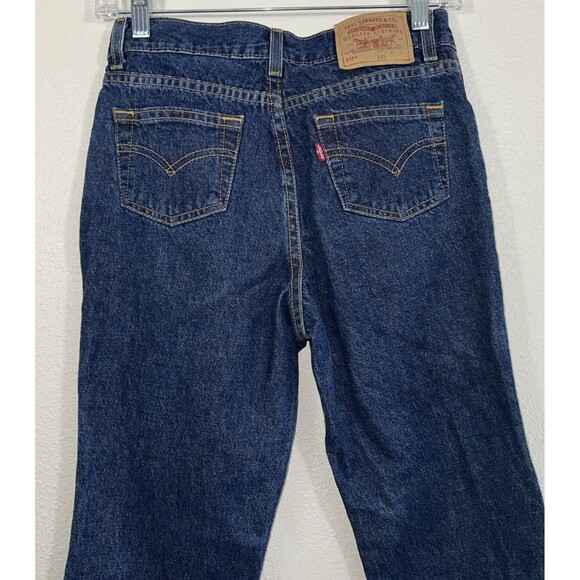 Levi's Vintage Y2K 2000 Women's 517 Boot Cut Blue Denim Jeans Size 10 1/2 - Picture 6 of 16